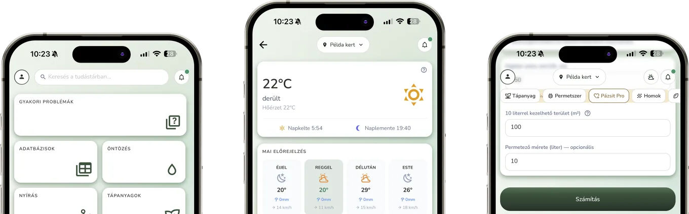 Legyen zöld! applikáció