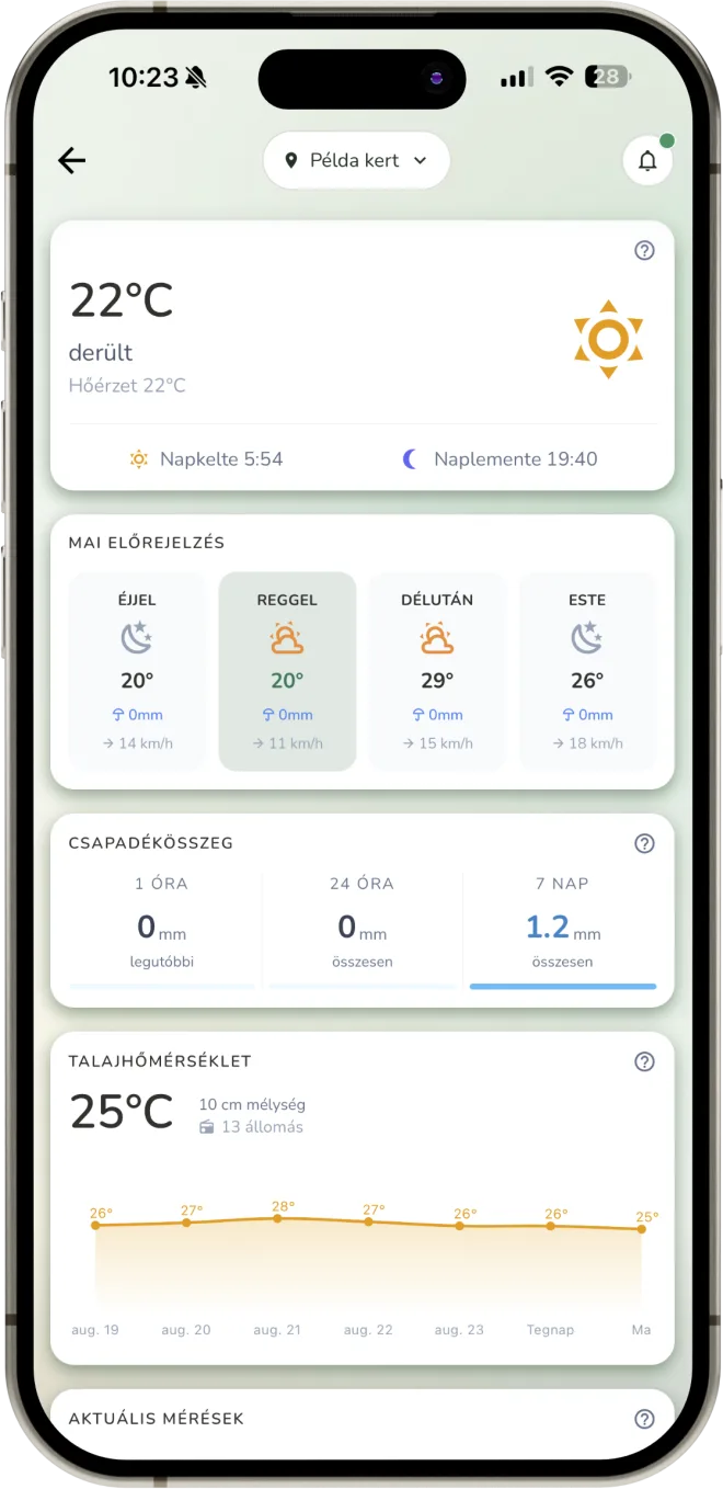 Legyen zöld! mobilapplikáció