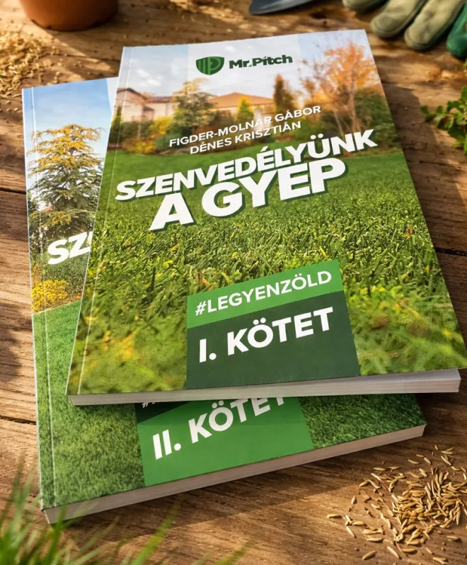 Szenvedélyünk a gyep - kétkötetes gyepápolási könyvcsomag